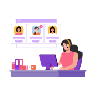 Virtual Employee Icon